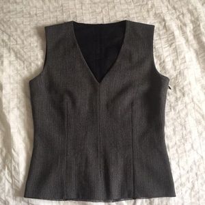 Dolce and Gabbana grey tweed vest size 38